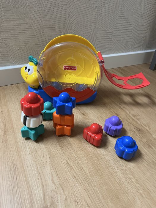 Brinquedo Didático Caracol de Formas Fisher-Price