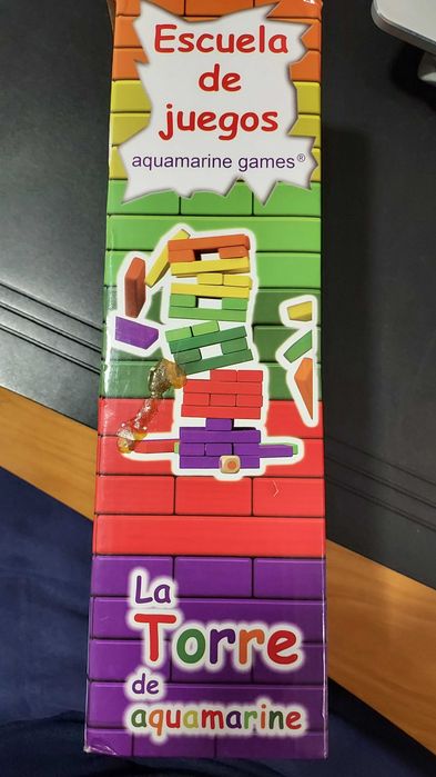 Jogo de madeira como novo