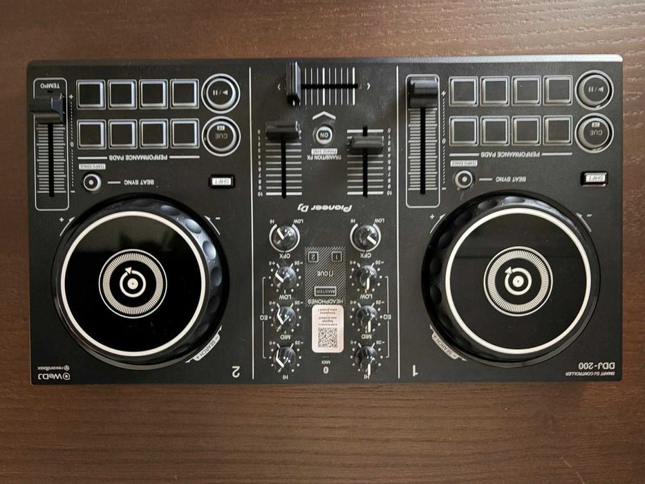 Controlador DJ PIONEER DDJ-200 | Como Novo | Caixa Original