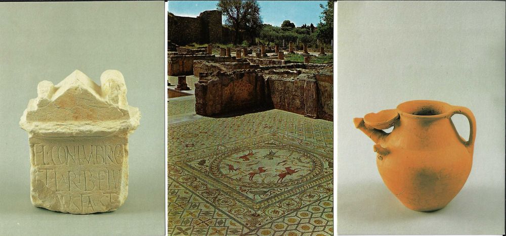 Conímbriga - 17 Postais não Escritos