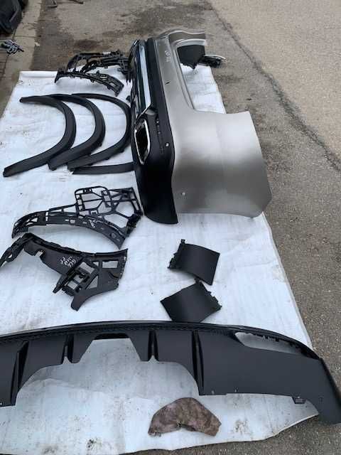 MERCEDES GLS W167 Zderzak Tył Ładny