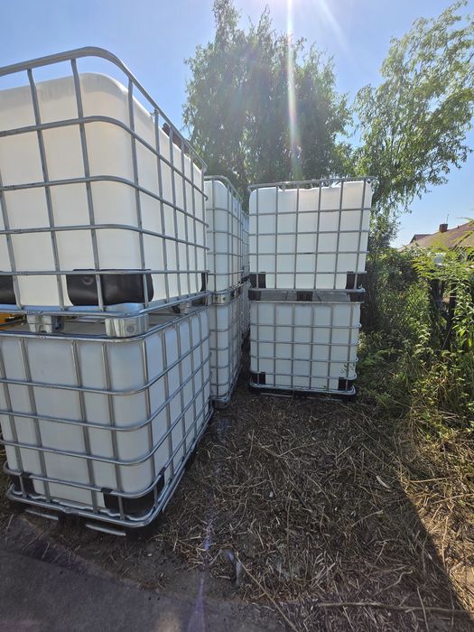 Paletopojemnik, mauser, pojemnik IBC, pojemnik paletowy 1000 litrów