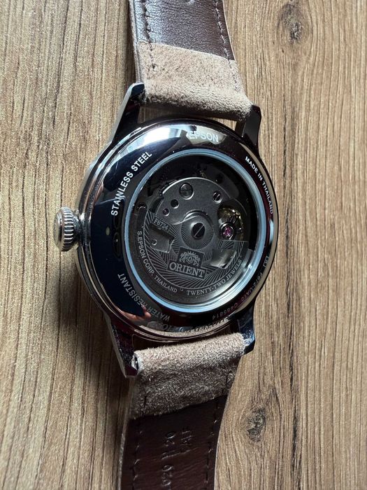 Zegarek Orient Bambino 38mm RA-AC0M12L30B - jak nowy, gwarancja, paragon