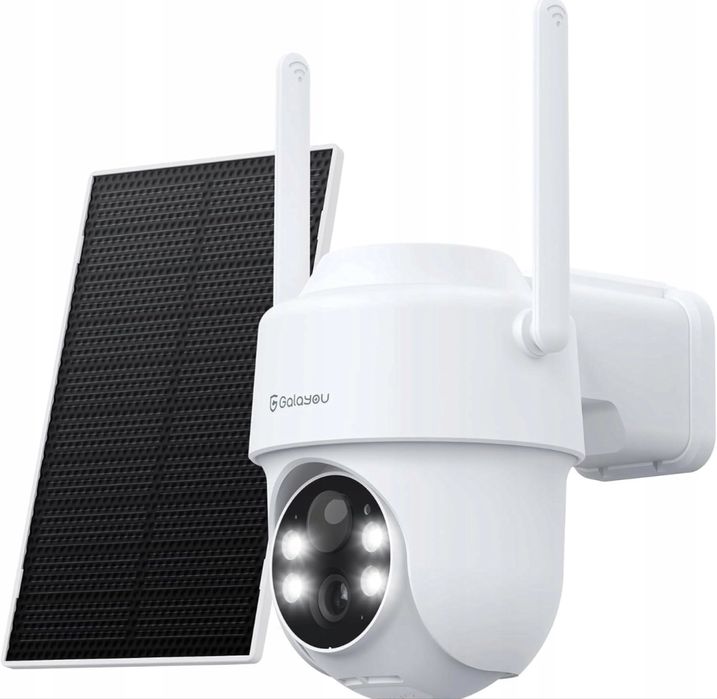 Kamera zewnetrzna solarna Galayou R1 aplikacja monitoringu domowy PTZ