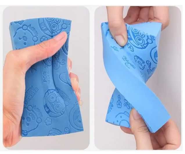 Губка-скраб відлущувальна  для тіла, Мочалка для пілінгу