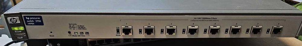 Switch HP Procurve 2708 8x 1Gbit - J4898A