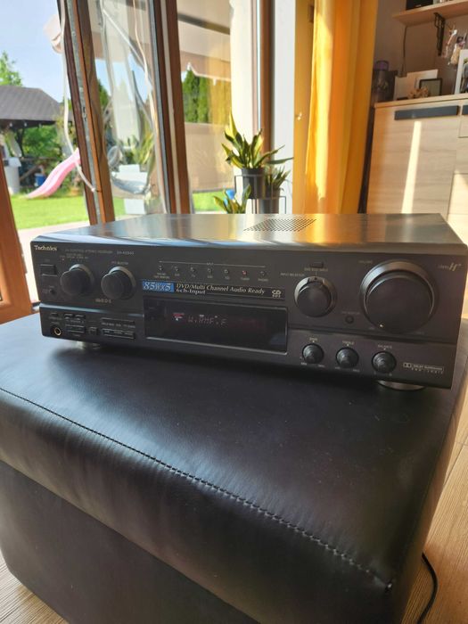 Wieża amplituner Technics sa ax 540 i cd sl pg370a