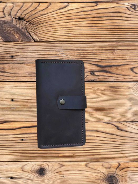 Недорого шкіряний гаманець тревел кейс лонгер