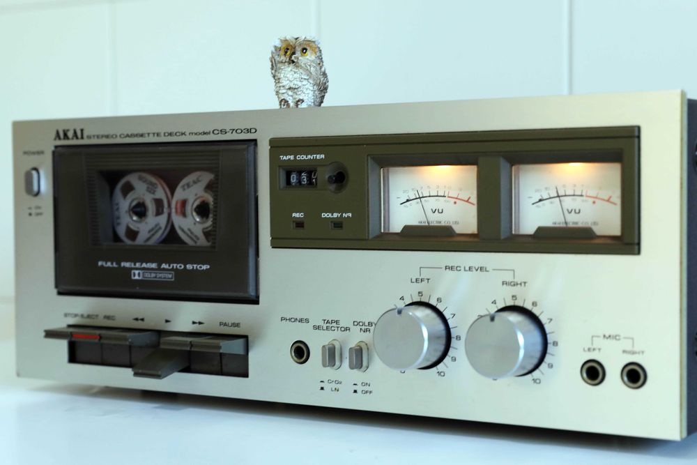 Akai CS-703D Tape Deck Cassetes