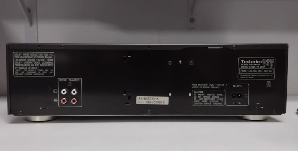TECHNICS  RS-BX501 deck cassettes