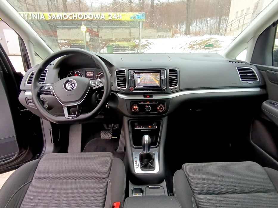 VW Sharan 2.0 TDI 150 km Automat DSG 2015 LED Navi kamera bi Xenon