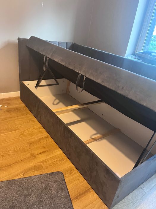 Tapczan narożny tapicerowany, sofa