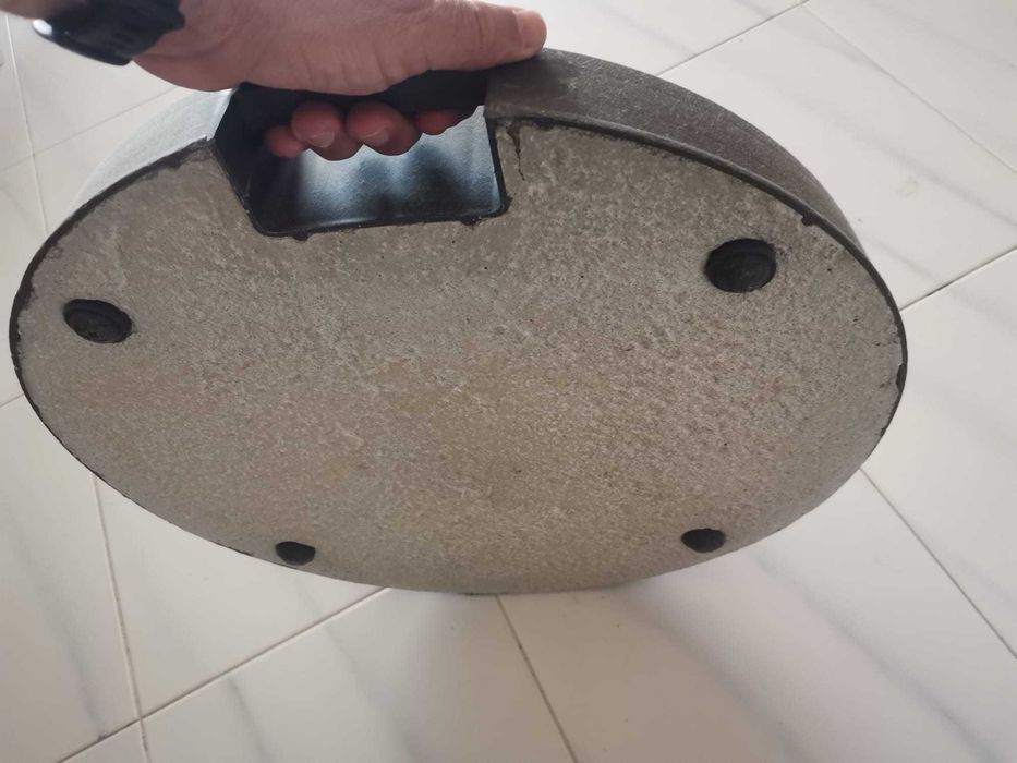 Chapéu de sol Naterial Avea | com manivela e base de 28kg | 2,90m diâmetro | ótimo preço