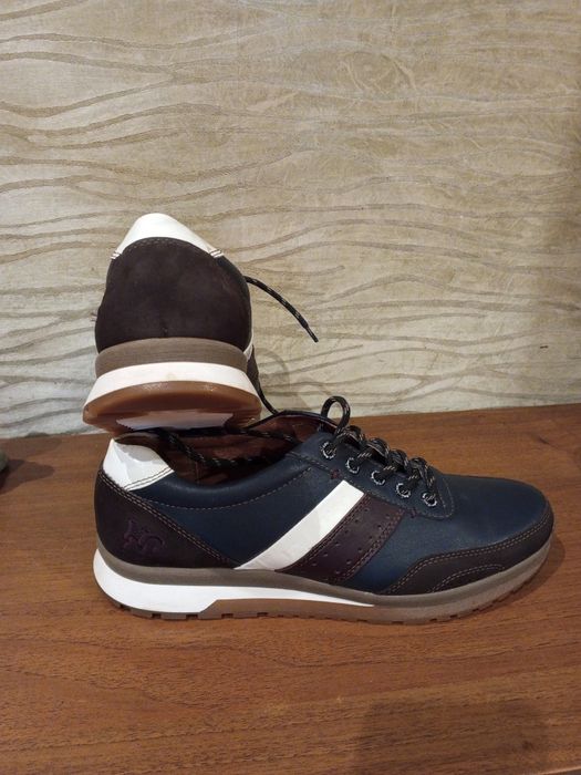 Кросівки, чол. демісезоні, син/біл/кор, підошва п/у