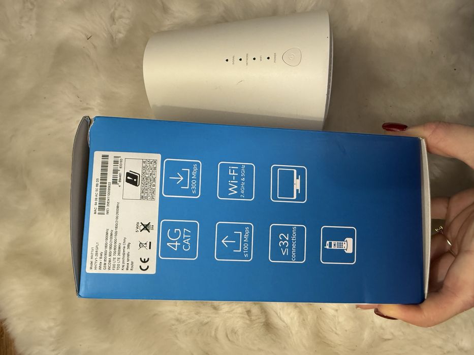 Router z opakowaniem