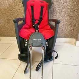 Cadeira de criança para bicicleta, marca Hamax