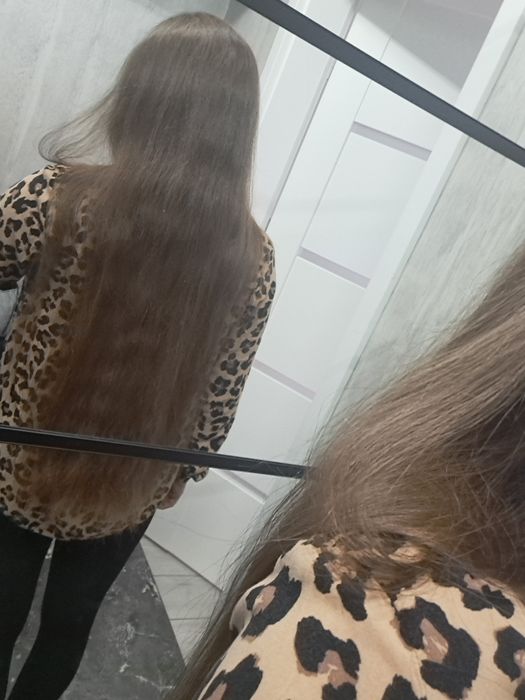 Włosy dziewicze ciemny blond
