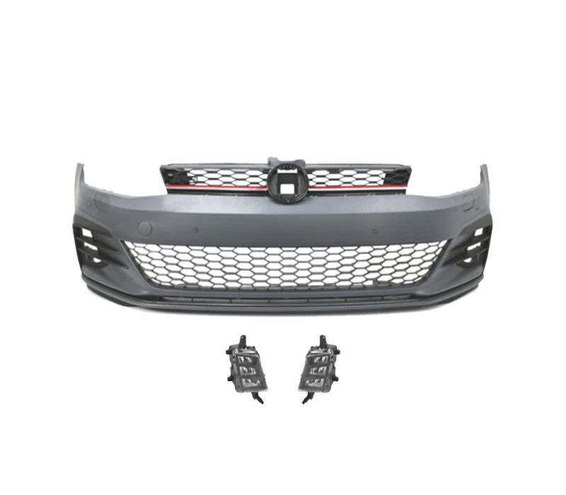 PÁRA-CHOQUES FRONTAL VOLKSWAGEN VW GOLF 7.5 17-20 LOOK GTI PDC + NEVOEIROS