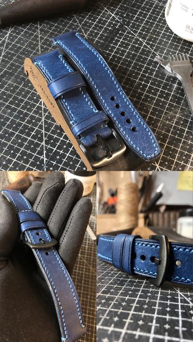 Ремінці на годинник на замовлення. Ремешки из кожи на заказ