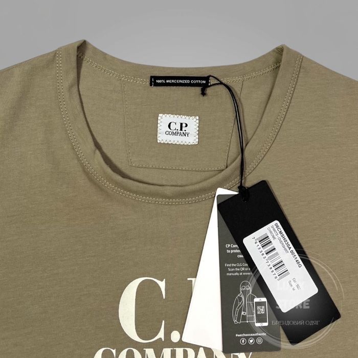 Футболка C.P. Company Mercerized Jersey (C P, CP, сипикомпани)