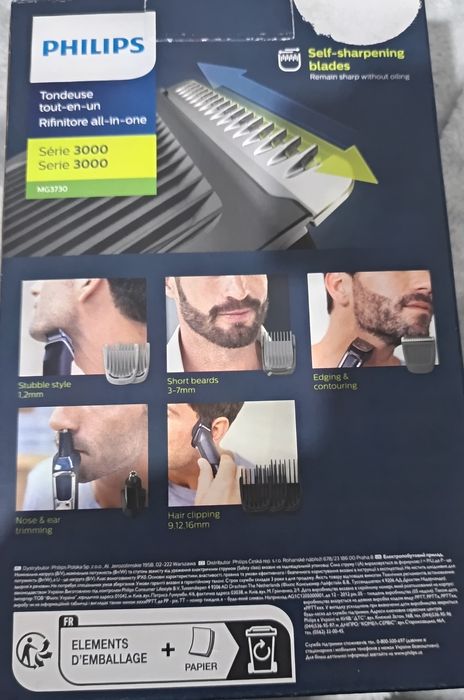 Máquina de barbear multifunções PHILIPS