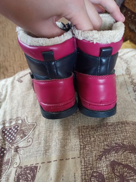 Детские зимние сапоги, дитячі зимові сапоги Glibee,ботинки детские