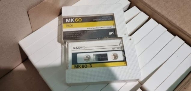 Аудіокасети нові Мк 60 нові
