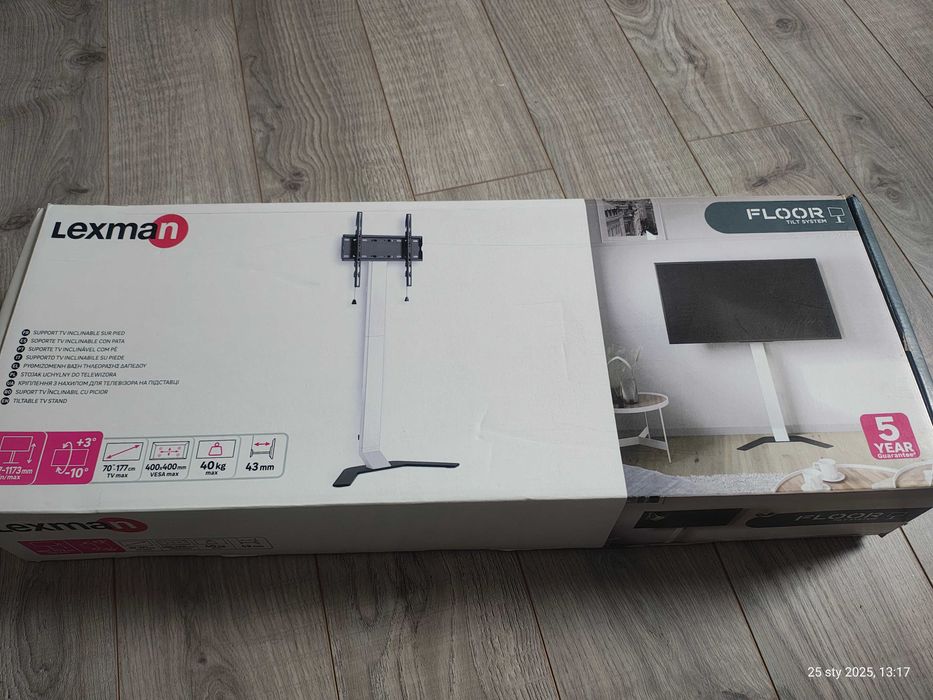 Uchwyt pod TV regulowany 32 - 70" max. obc. 40kg LEXMAN