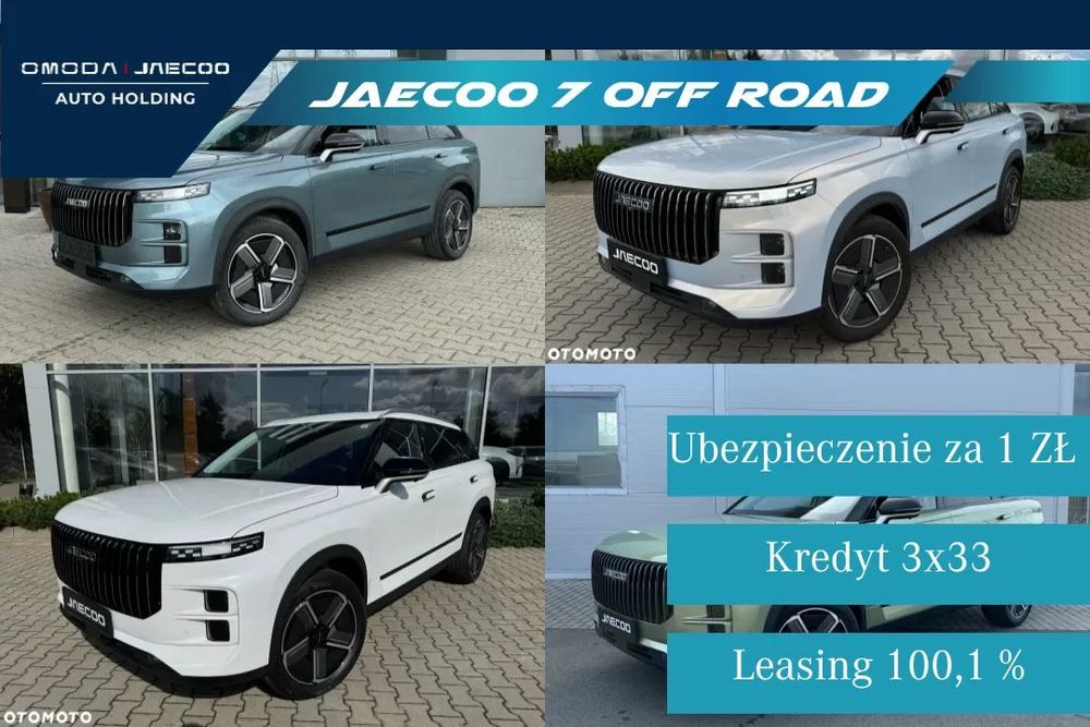 Jaecoo 7 Wersja Off Road AWD Gwarancja 7 Lat