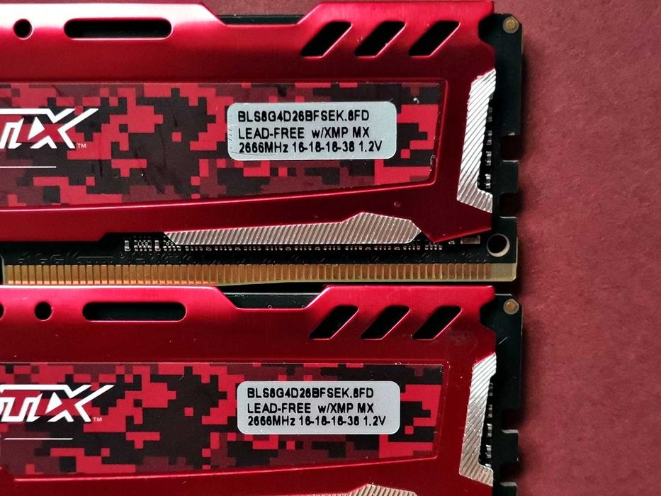 DDR4 16GB Micron BaLListiX 2666 -Komputer
