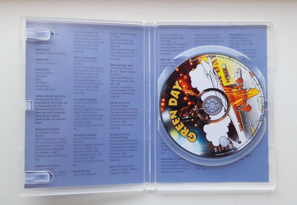 Dvd música GREEN DAY