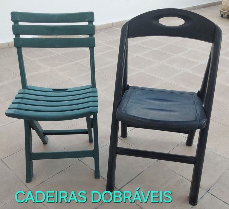 TWO PVC CHAIRS, 5€ EACH, IN GOOD CONDITION. House, Living Room, Balcony, Garage.64585110822401120