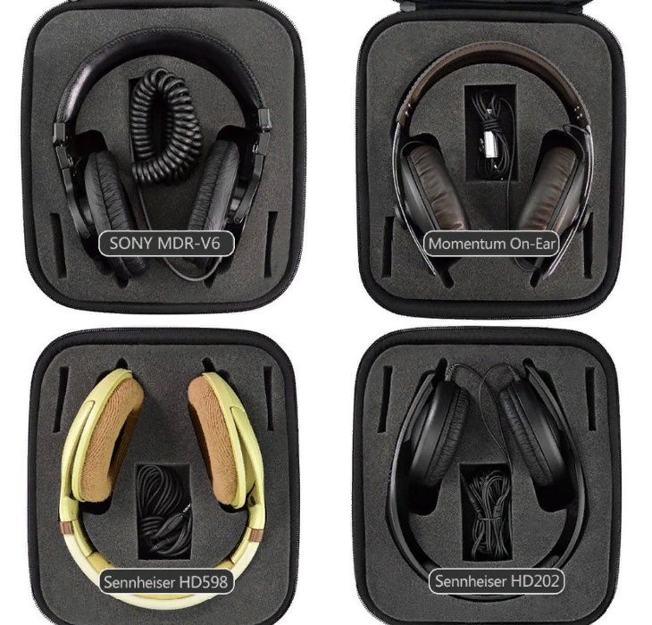 Чехол футляр кейс для наушников Sennheiser AKG Beyerdynamic Sony ATH