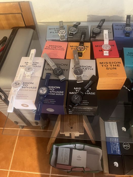 Relógios swatch x omega