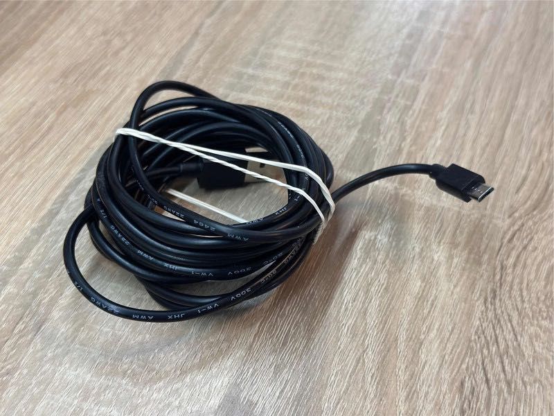Długi kabel micro usb 3,5m do ładowania i transmisji danych 350 cm