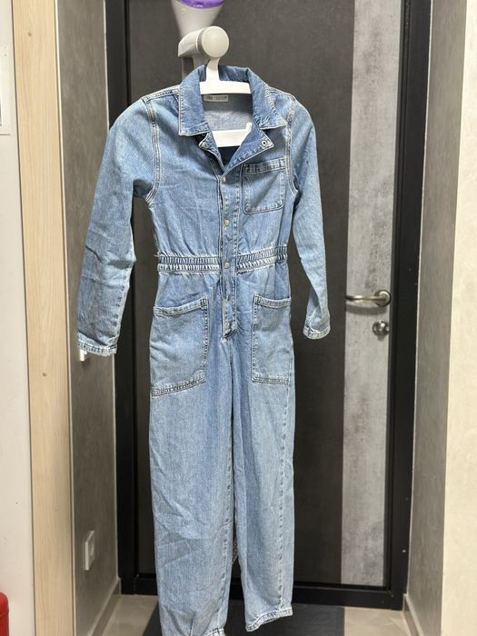 Джинсовий комбінезон zara