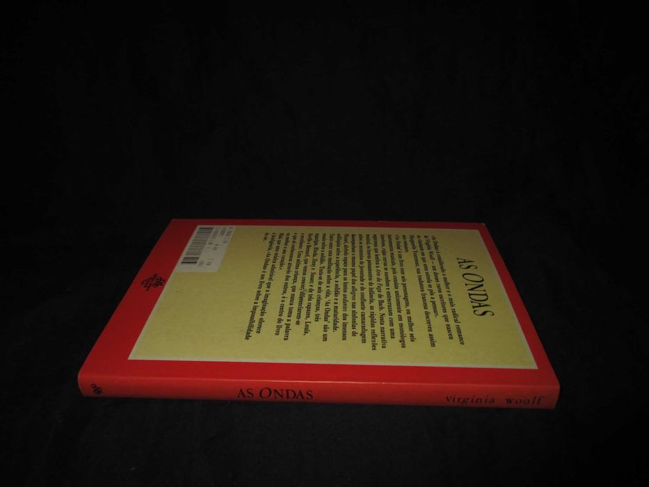 Livro As Ondas Virginia Woolf Relógio D'Água