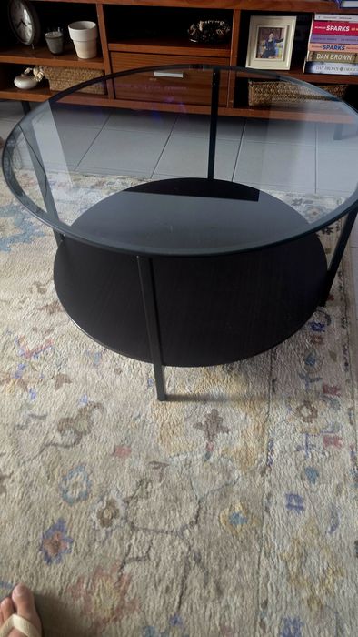 Mesa de centro preta