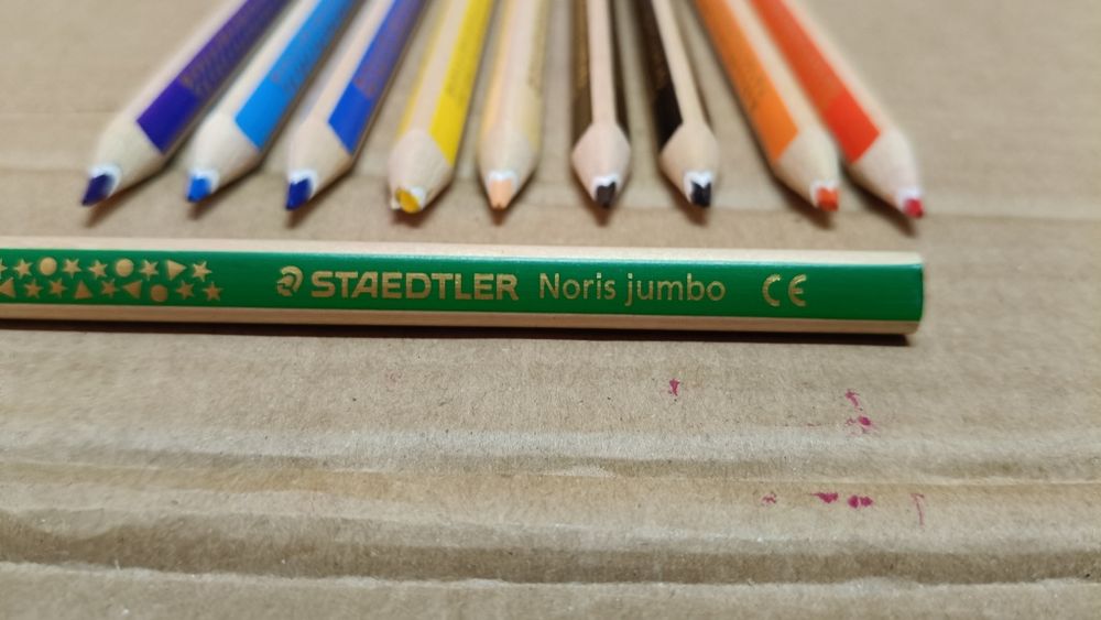 STAEDTLER Noris  kredki w 10 żywych kolorach 2 komplety