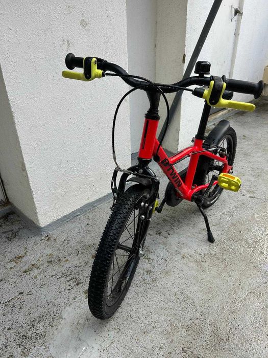 Bicicleta Criança roda 16" Premium: Alumínio muito leve