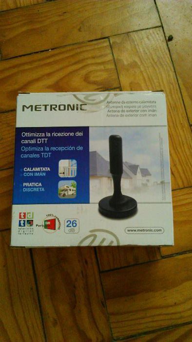 Antena TDT com íman Nova