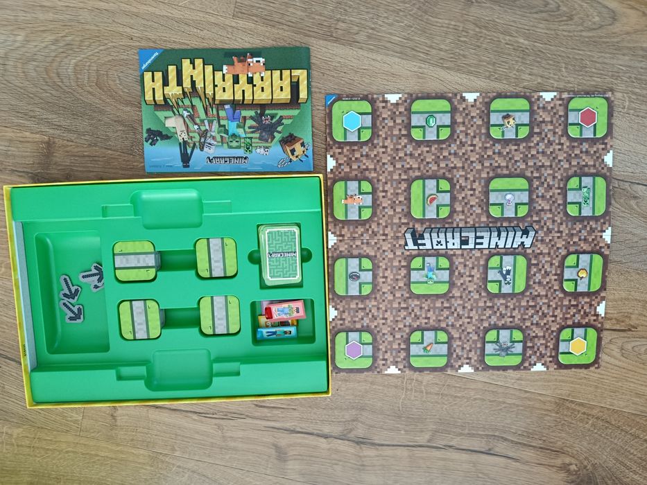 Gra planszowa labirynth Minecraft ravensburger