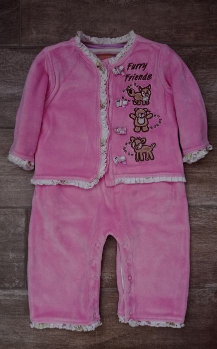 Костюм, двойка, для малышки 3-6 месяцев