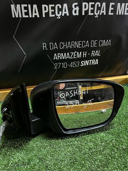 Espelho direito Nissan Qashqai ano 2018