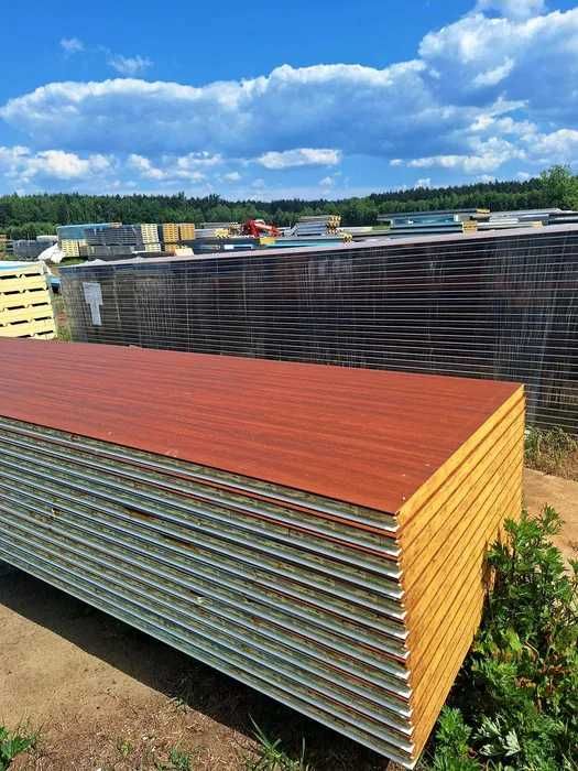 Płyta warstwowa, ścienna, piana PIR, 40mm, magazyn, hala, warsztat