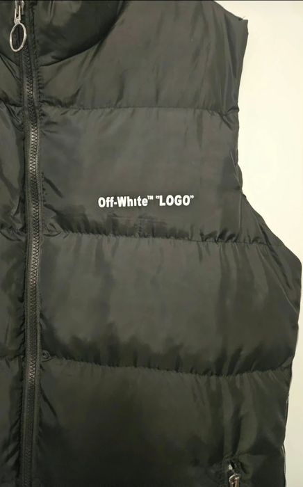 Bezrękawnik off white