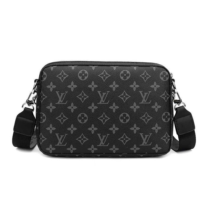 Сумка Мессенджер через плече LV - LOUIS VUITTON - сіра монограм