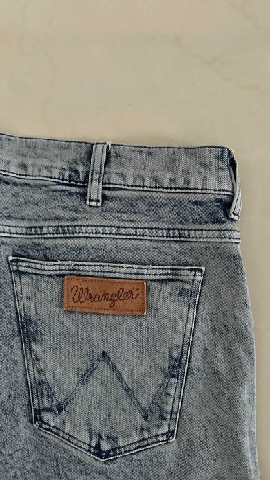 Wrangler Larston 36/32 Spodnie Piękne Slim