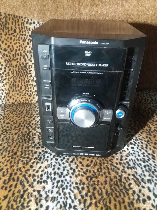 музыкальный центр panasonic sc-vk 480(рабочий\без колонок)