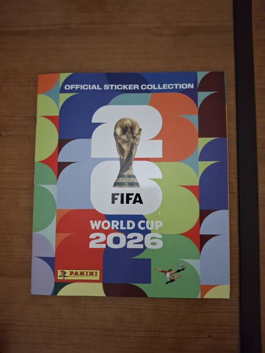 Caderneta de cromos Panini Mundial 2026